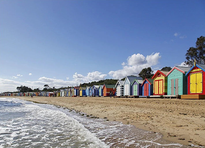 Melbourne Beach Wall Art Print
