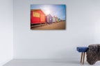 Melbourne Brighton Beach Wall Art Print on the wall