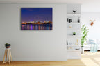 Melbourne City Skyscrapers Wall Art Print on the wall