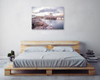 Melbourne Saint Kilda Pier Wall Art Print on the wall
