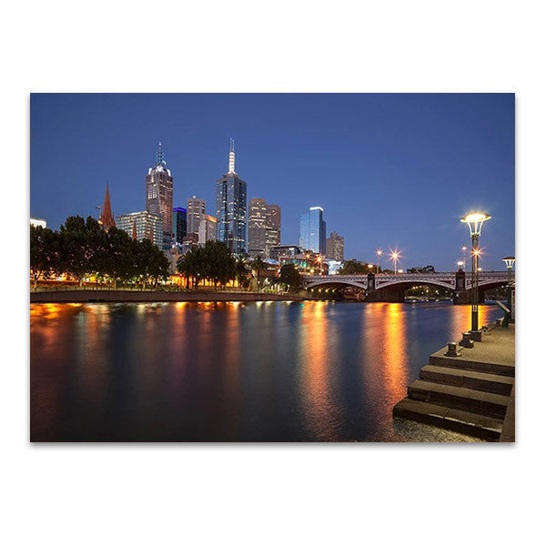 Melbourne Southbank Australia Wall Print