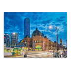 Melbourne Spencer Station Wall Art Print
