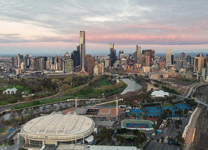 Melbourne Sporting Precinct Wall Art Print