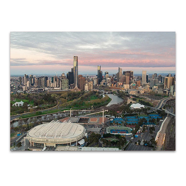 Melbourne Sporting Precinct Wall Art Print