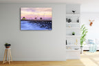 Melbourne St Kilda Pier Wall Art Print on the wall