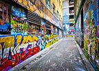 Melbourne Street Wall Art Print