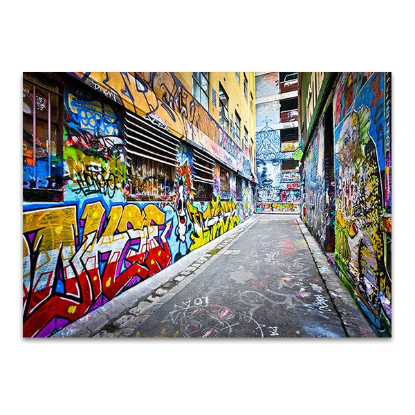 Melbourne Street Wall Art Print