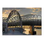 Melbourne Webb Bridge Australia Wall Print