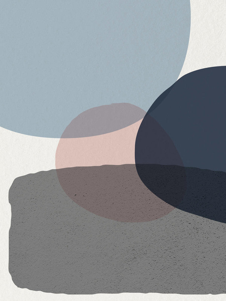 Mid Century Soft Luxe VI Wall Art Print