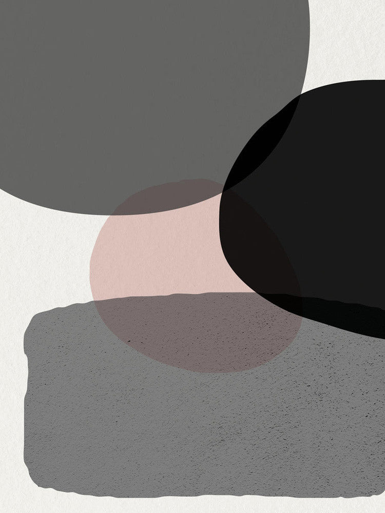 Minimalist Circles VI Wall Art Print
