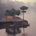 Mist of China Wall Art Print