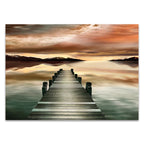 Sunset Jetty Wall Art Print
