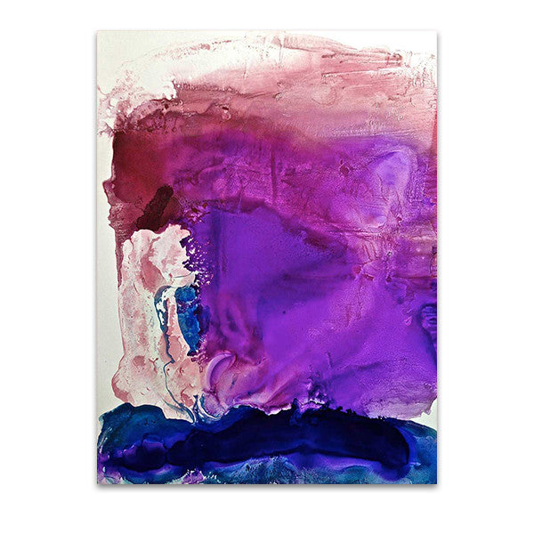 Misty Surreal Ink Flow I Wall Art Print