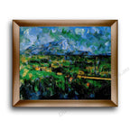 Modern Flat Gold Frame