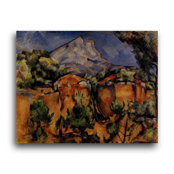 Paul Cezanne | Mont Sainte-Victore Seen from the Bibemus Quarry