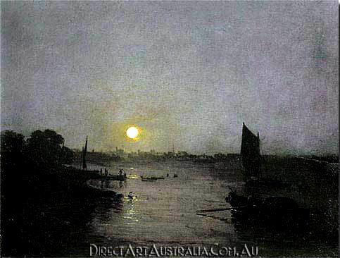 Moonlight, a Study at Millbank