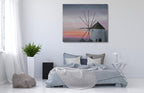Morning on the wall