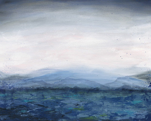 Mountain Lake Wall Art Print
