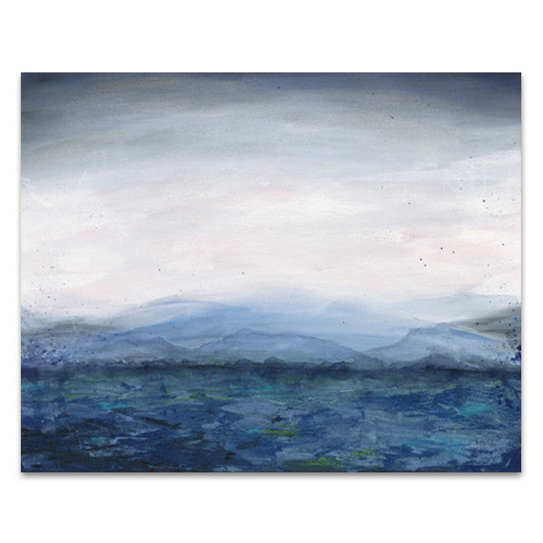 Mountain Lake Wall Art Print