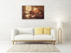 Musical Instruments Wall Art Print on the wall