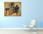 Musicale on the wall