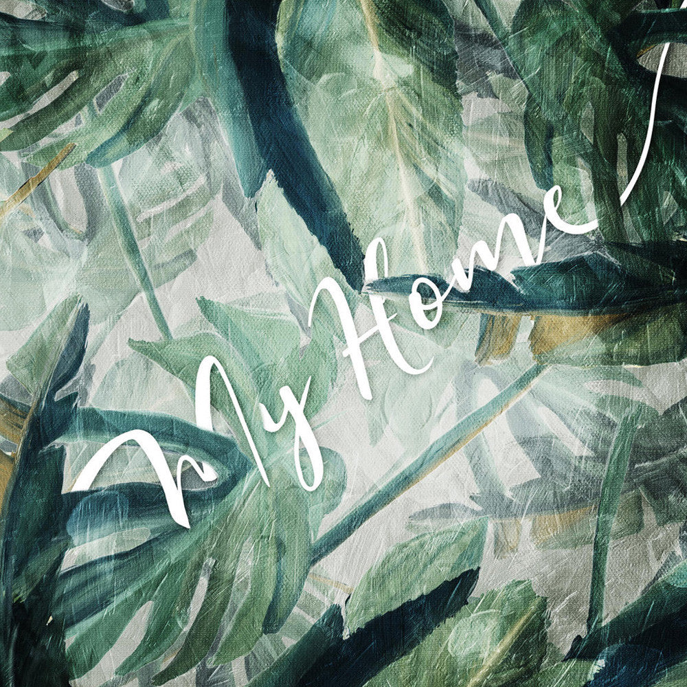 My Home Wall Art Print