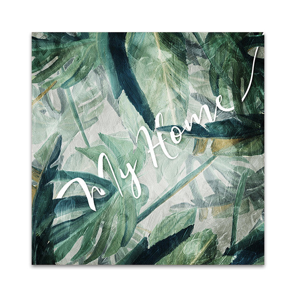 My Home Wall Art Print