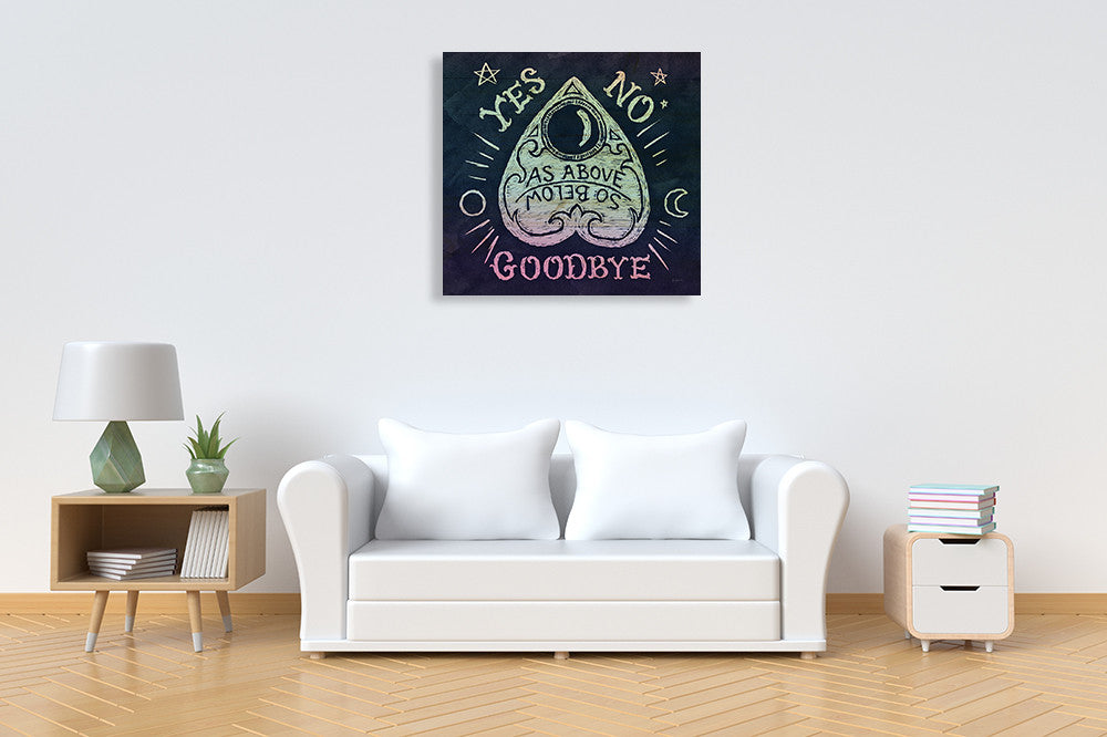 Mystical Halloween Jewel II Wall Art Print on the wall