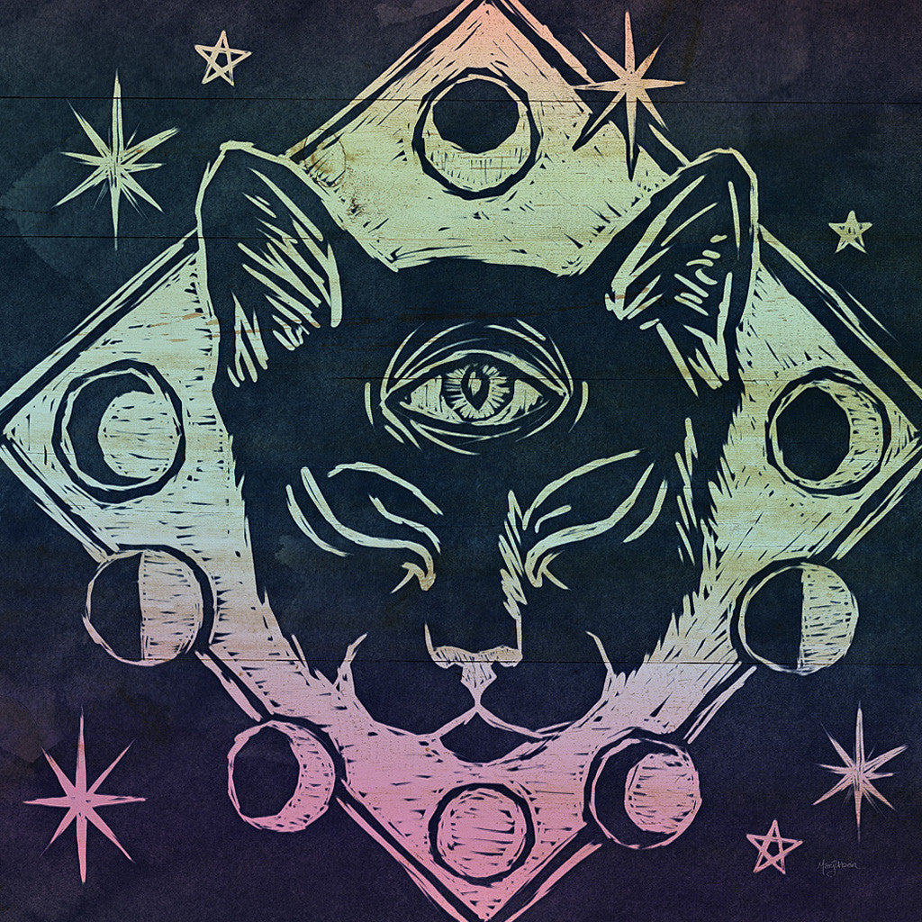 Mystical Halloween Jewel IV Wall Art Print