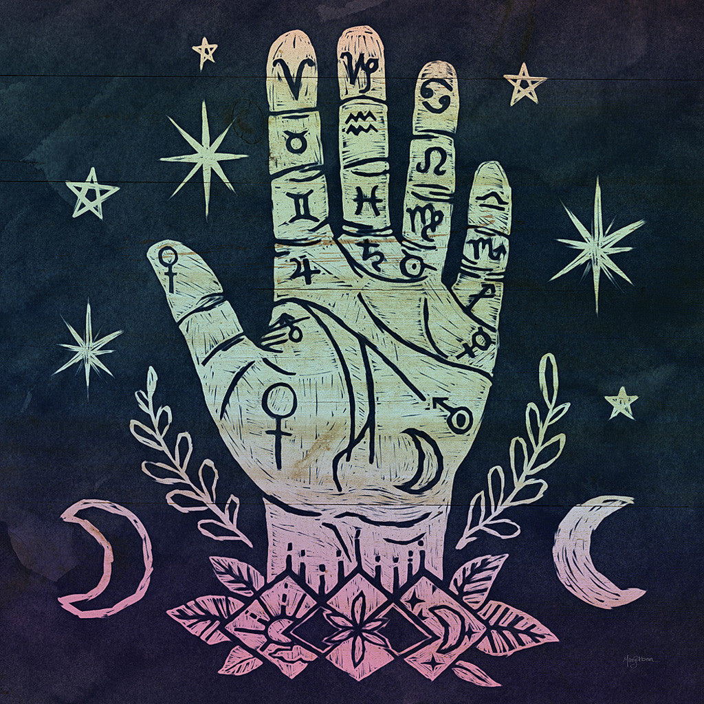 Mystical Halloween Jewel I Wall Art Print