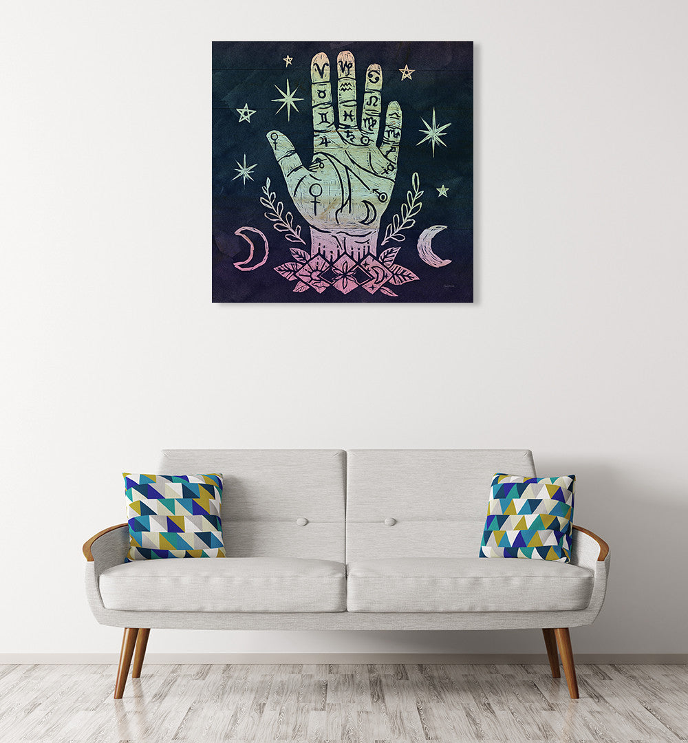 Mystical Halloween Jewel I Wall Art Print on the wall
