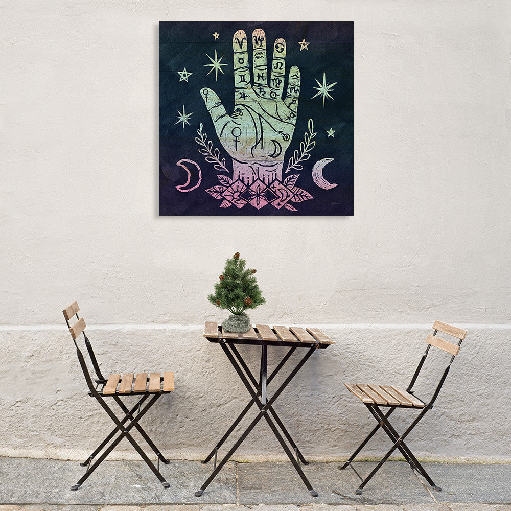 Mystical Halloween Jewel I Wall Art Print on the wall