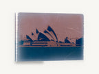 Opera House Faded Dusk, sydney opera house vintage, city canvas wall art print ready to hang