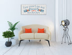 Nautical Life II Wall Art Print on the wall