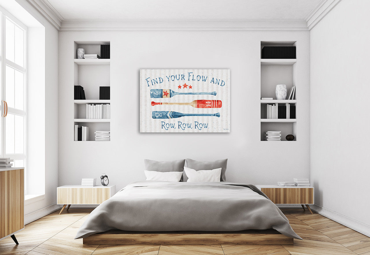 Nautical Life I Wall Art Print on the wall