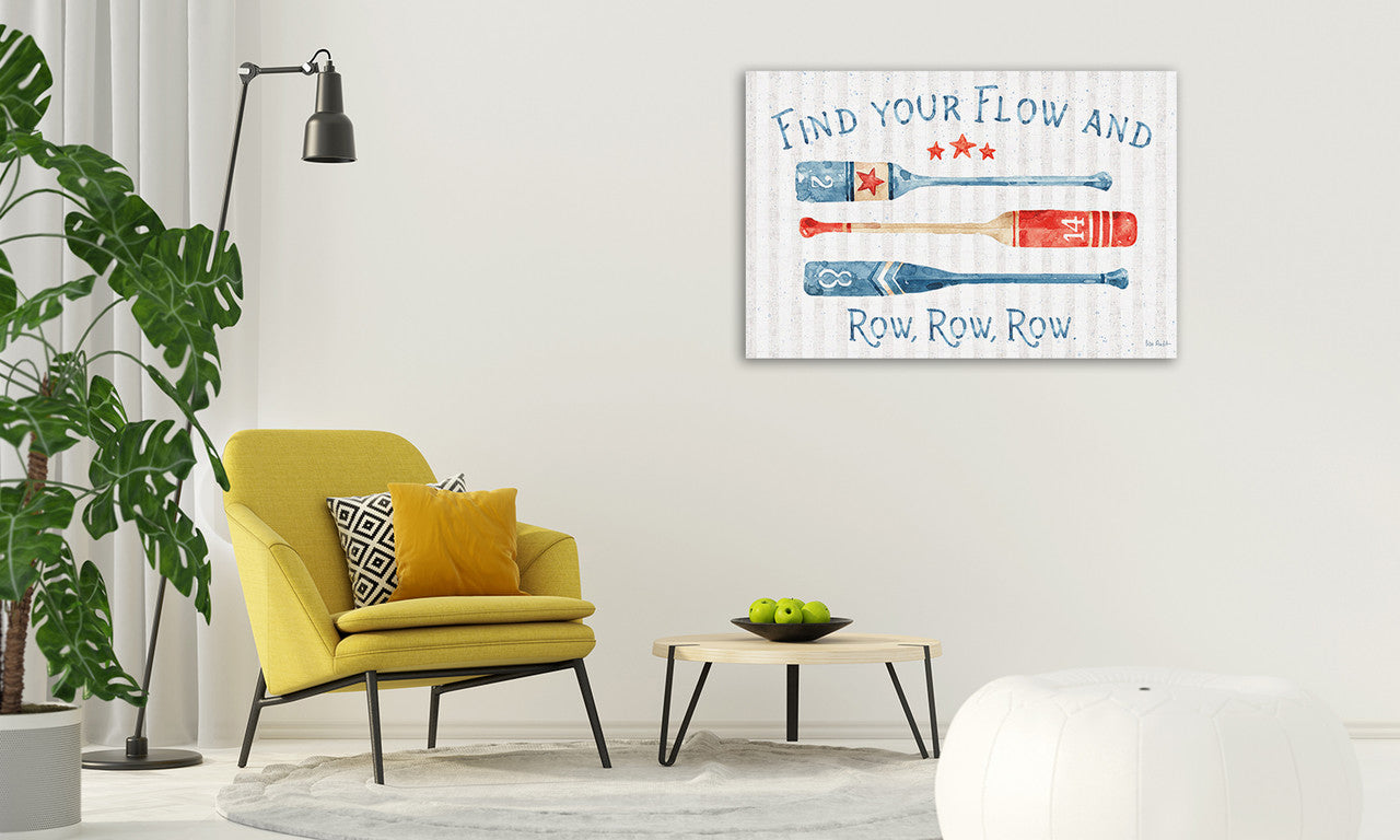 Nautical Life I Wall Art Print on the wall