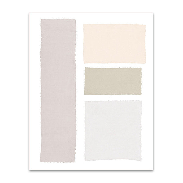 Neutral on White III Wall Art Print