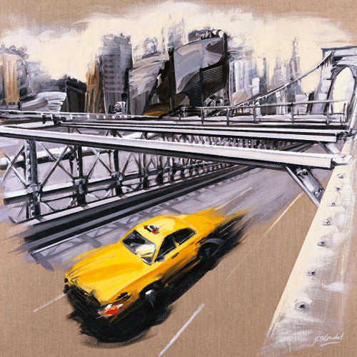 New York Brooklyn Bridge Wall Art Print