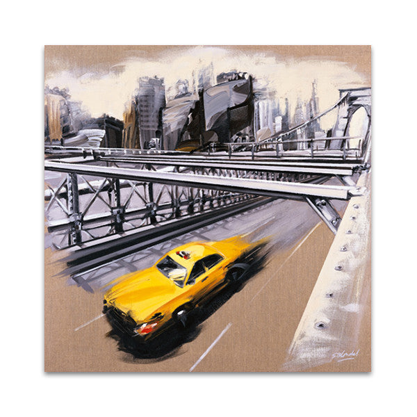 New York Brooklyn Bridge Wall Art Print
