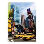 New York City Cab Wall Art Print