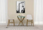 New York Flatiron II Wall Art Print on the wall