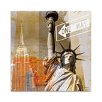 New York One Way Wall Art Print