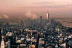New York Pink Hour Wall Art Print