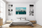 New York Statue of Liberty Wall Art Print on the wall