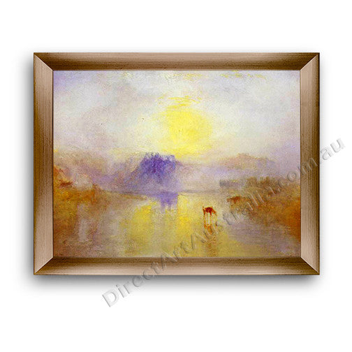 Modern Flat Gold Frame