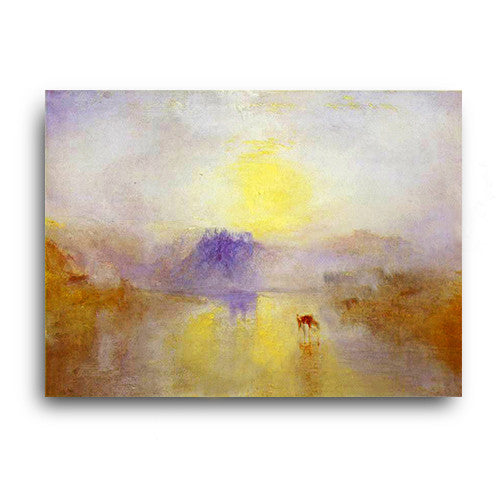 J.W.Turner | Norham Castle, Sunrise