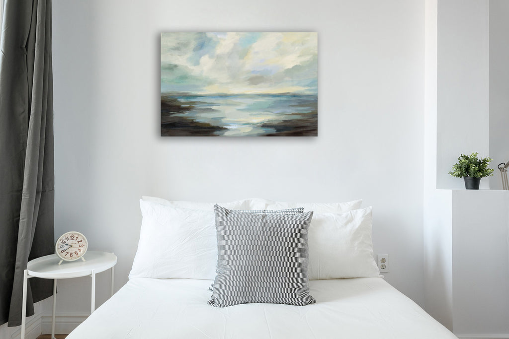 Northern Lagoon Wall Art Print on the wall