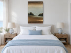 Dusk Inlet Reverie landscape canvas print on the wall of a bedroom