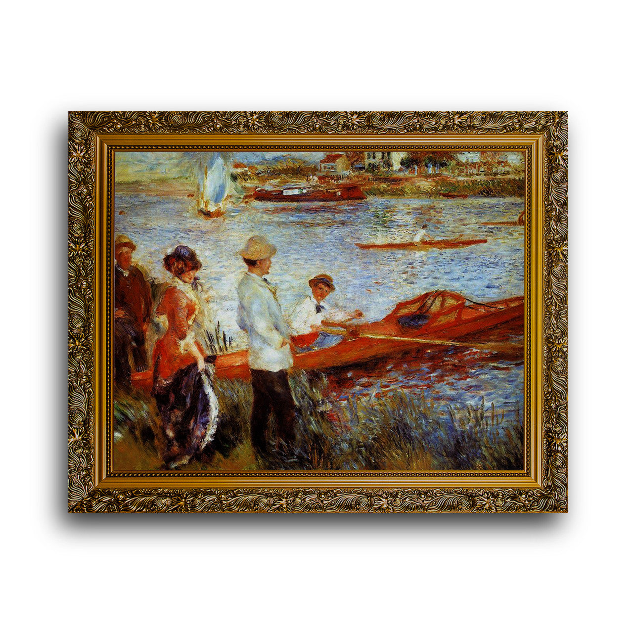 Renoir | Oarsmen at Chateaux