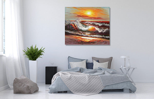 Oceans Waves on the wall